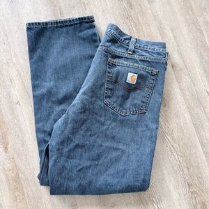 Carhartt Straight Leg Blue Jeans